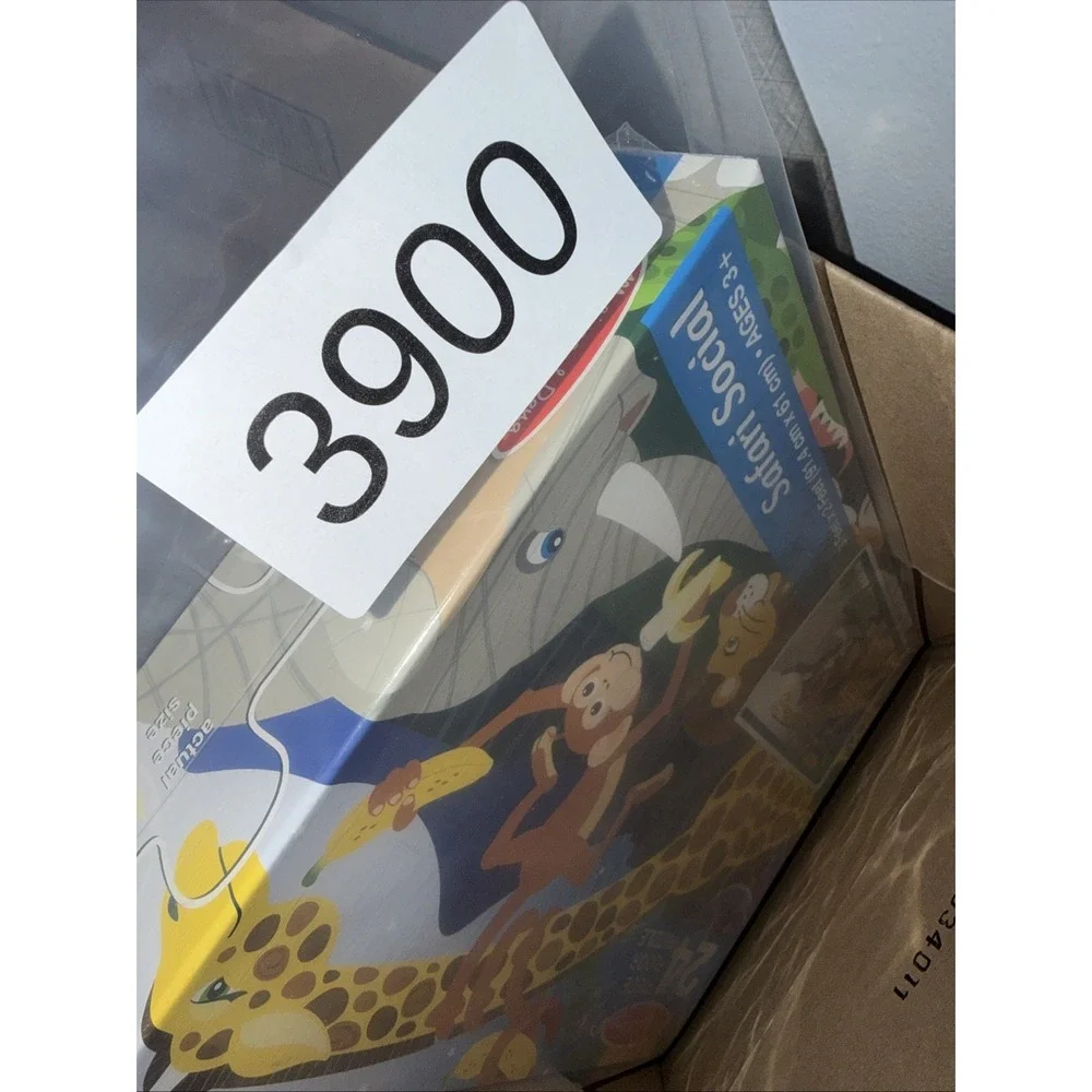 Melissa & Doug Safari Social 24 Piece Floor Puzzle 3x2 Feet 4423 New